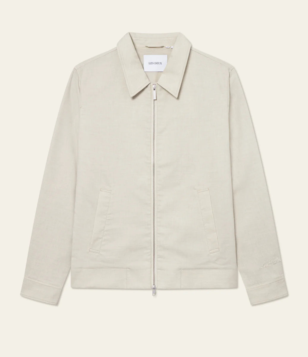 LES DEUX Como Coach Slub Jacket – Dartagnan Menswear